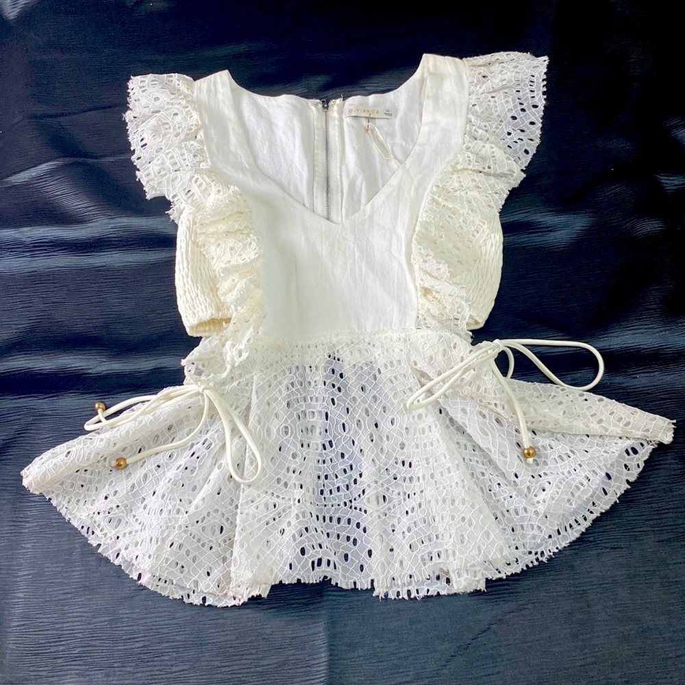 White O. Vianca Blouse